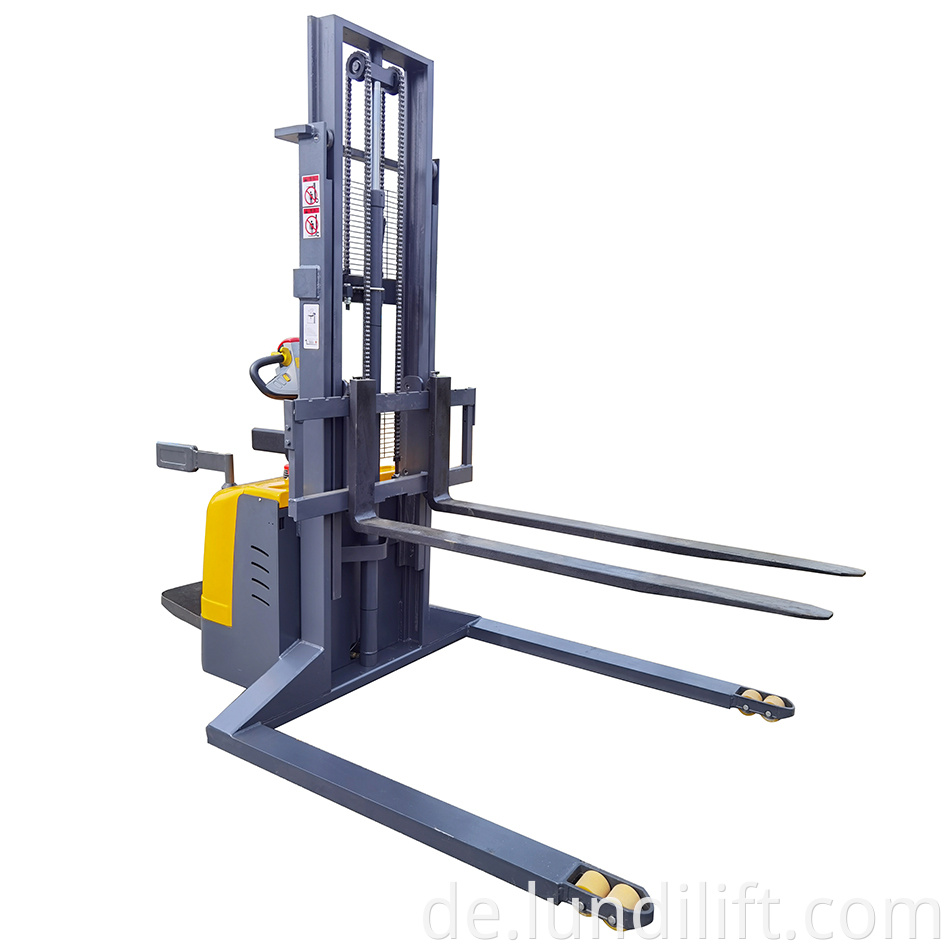 Full Electric Stackers Stand On Driving Type